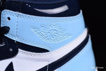 UNC   Leather Patent Air Chill 5415 Jordan Trendsetting CD0461- 1 Blue 336 0630